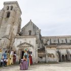 Cientos de burgaleses acuden a las Huelgas para la procesión del Curpillos