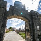 Las obras en el Castillo de Burgos están cogiendo ritmo, tras reanudarse recientemente.