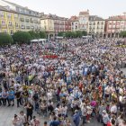 Imagen del inicio de las fiestas de Burgos.