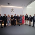 Inauguración del Centro Tecnológico de Burgos en la Fábrica Nacional de Moneda y Timbre.