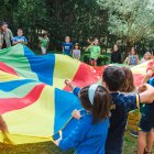 La convivencia es una de los valores que se enseñan en los campamentos.