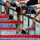 Marta Fernández, medalla de plata en la final de los 100 m libre S3.