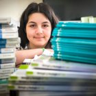 La estudiante del IES Cardenal López de Mendoza, Mar Maté, es la campeona de la Olimpiada Matemática de Castilla y León hasta mayo.