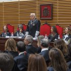 El presidente del TSJCyL, José Luis Concepción, durante la apertura del Año Judicial 2024-2025.