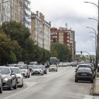 Los vecinos del distrito Este consideraron prioritario un carril bici en la avenida Constitución.