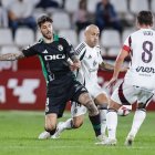 Fer Niño, durante el partido contra el Albacete.