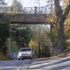 Vista del puente del Castillo y de la confluencia entre las calles Murallas y Corazas.