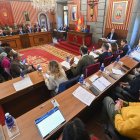 Celebración del Pleno en el que se debate la aprobación inicial del presupuesto general del Ayuntamiento de Burgos para 2025
