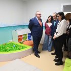 El consejero de Sanidad, Alejandro Vázquez, visita la Unidad Infantojuvenil del Complejo Asistencial de Burgos