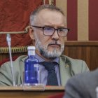 El concejal de Movilidad, José Antonio López, en el pleno del pasado octubre cuando el PSOE pidió una comisión de investigación sobre Prepay.