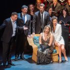 En la imagen un momento de la representación de ‘La Traviata en el Teatro Principal.