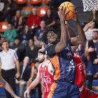 Imagen de Thiam durante el partido.