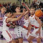 Imagen del partido entre Valladolid y Silbö San Pablo Burgos.