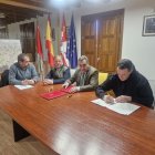 Firma del convenio.