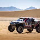 El Dacia Sandrider de Cristina Gutiérrez durante la etapa maratón.