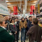 Alcampo muestra su proyecto de economía circular en Aranda
