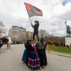Instante del Homenaje a Diego Porcelos en Burgos.