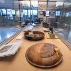 Espacio del Museo de Burgos que recoge las piezas de una cocina de la epoca romana que se extrajo de Buniel.