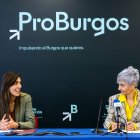 Instante de la firma del convenio entre la UBU y el Ayuntamiento de Burgos.