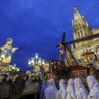 Imagen de la procesión del Encuentro.