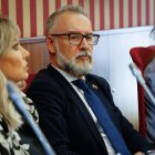 José Antonio López durante el Pleno municipal.