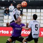 Grego Sierra, durante el partido contra el Córdoba