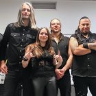 El grupo barcelonés Embersland, expectante ante su primer concierto en Burgos de la mano del Metal Souls Fest.
