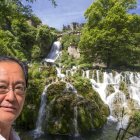 El embajador Nakamae visitó Orbaneja a finales de junio,