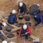 El equipo que se acerca cada vez más al Estrato Aurora de Homo antecessor termina de procesar la letrina de hienas en estos días.