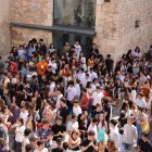 Futuros estudiantes de la UBU en las dependencias de Hospital del Rey.