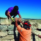 Trabajos del año pasado en el castro donde se ubicó la capital arévaca de Klounioq.