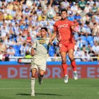 Imagen del partido entre el Deportivo y el Burgos CF.