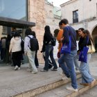 Alumnos de la Universidad de Burgos (UBU), en el inicio del curso 2025-2026.