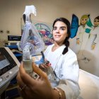 Verónica López García, enfermera del HUBU, está especializada en Medicina del Sueño