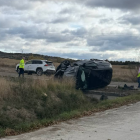 Imagen de uno de los accidentes registrados en Medina de Pomar.