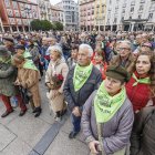 Instante de la movilización por la apertura del Tren Directo.