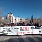 Los ciudadanos llevan más de una década exigiendo el regreso del tren entre Madrid y Aranda