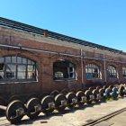 Imagen del taller de Remolcado de Renfe en Miranda.