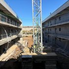 Obras de las nuevas viviendas colaborativas de Aranda