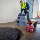 Este es el proceso que se sigue de toma de muestras y de trabajo en el laboratorio de Aguas de Burgos.