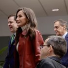 La reina Letizia acude a la reunión del Consejo Del Real Patronato sobre Discapacidad y a la entrega de los premios Nacionales de Discapacidad en la celebración del Día Internacional de la Discapacidad, a la que también asiste el presidente de la Junta de Castilla y León, Alfonso Fernández Mañueco.