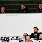 Ramis vio el encuentro desde el palco por cumplir su segundo partido de sanción.