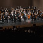 La Orquesta Sinfónica de Burgos, en un concierto celebrado en el auditorio del Fórum Evolución.