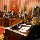 Un momento del Pleno ordinario de diciembre del Ayuntamiento de Burgos.