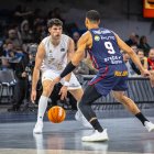 Imagen de Corbalán durante el partido.