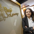 Verónica Lorenzo, gerente del Asador San Lorenzo.