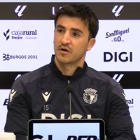 Aitor Buñuel, durante la rueda de prensa.