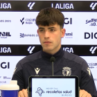 Saúl del Cerro, durante la rueda de prensa.