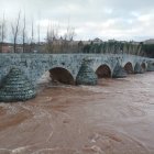 Imagen del río Arlanza a su paso por Lerma.