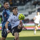 David González, durante el partido contra el Cádiz.